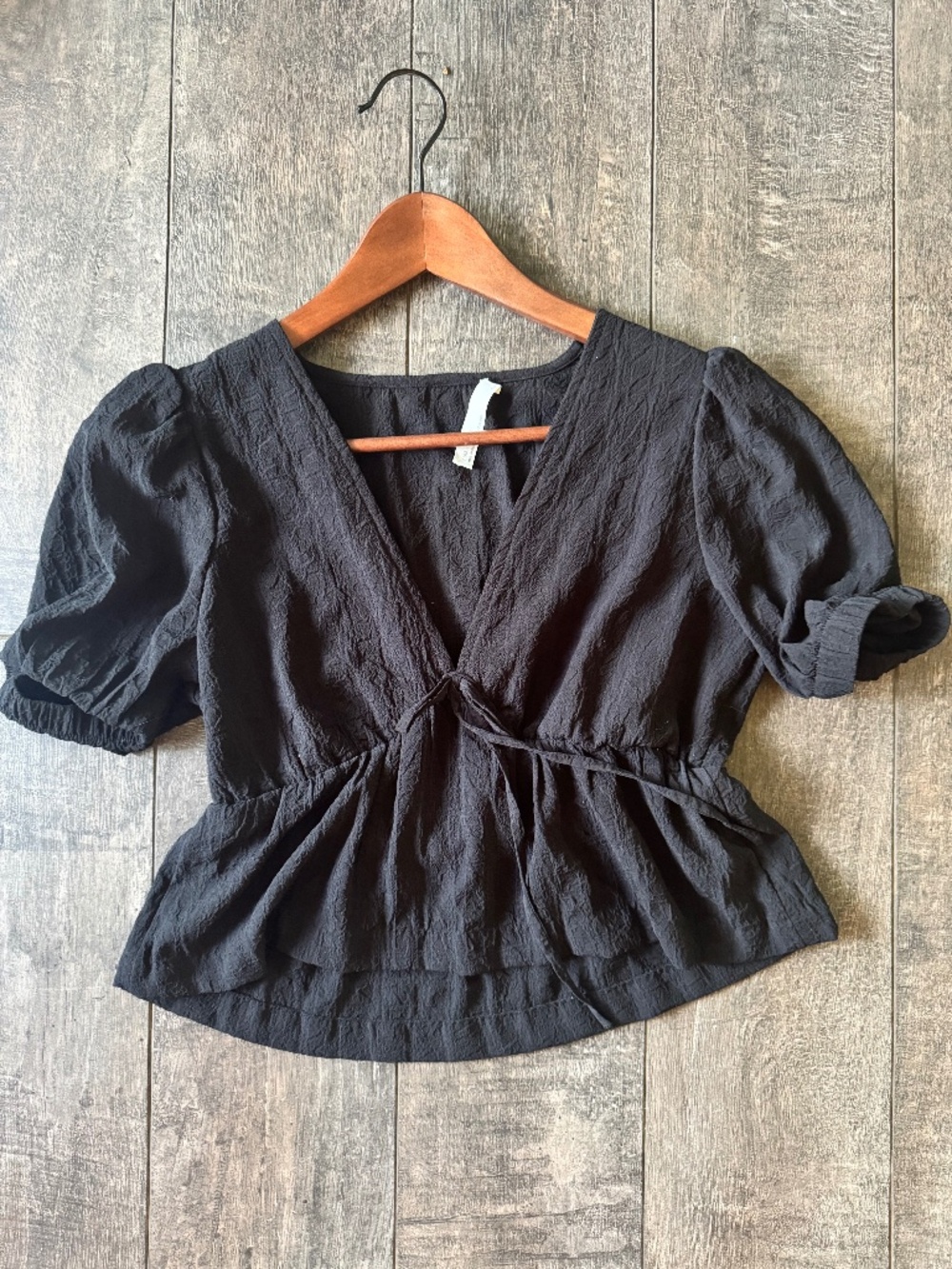Black Babydoll Top